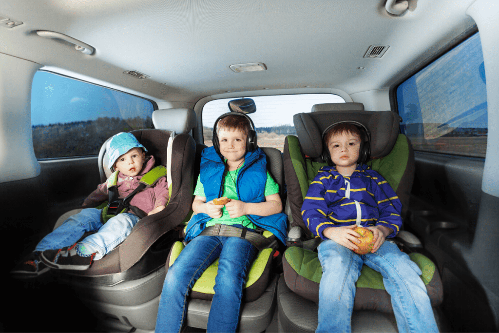 three car seats for surviving family road trips