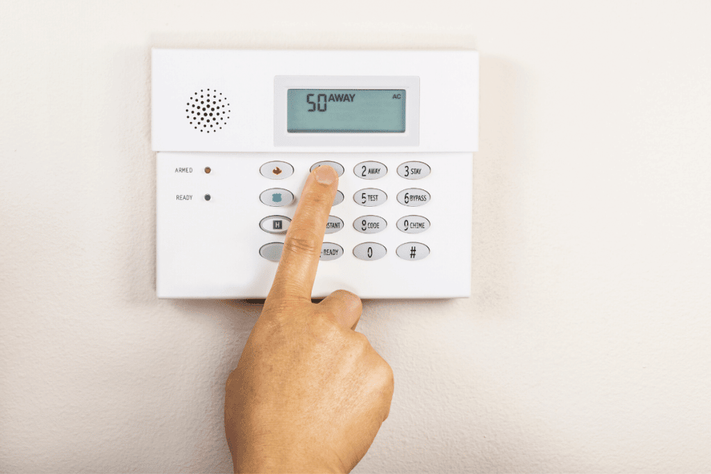 prevent car theft at home with an alarm system