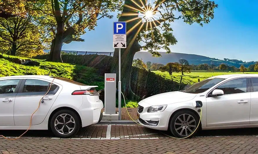 These cars are topping up with a more eco and pocket friendly fuel. Approximate running costs of refuelling ones car compared to recharging are $1.50 per litre to run a fuel car versus $0.33 per litre for an electric car.