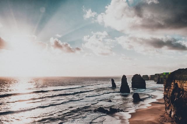 victoria's great ocean road is made for caravan roadtrip travels