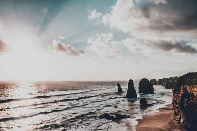 victoria's great ocean road is made for caravan roadtrip travels