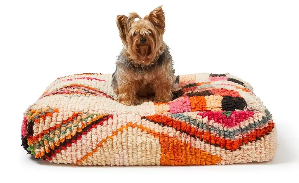 Get your pup an artisanal merino wool floorbed.