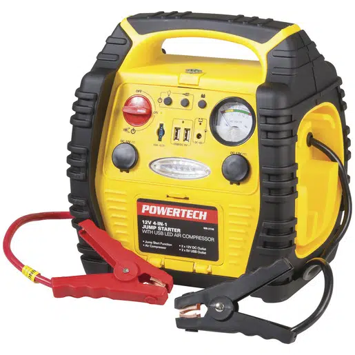 Use a portable car battery charger to fix your dead car battery.