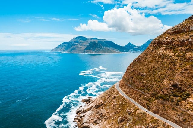 One of the world's best road trip roads is Chapmans Peak.