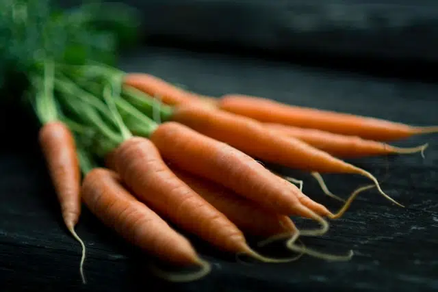Carrots are an ingredient in homemade cat treats