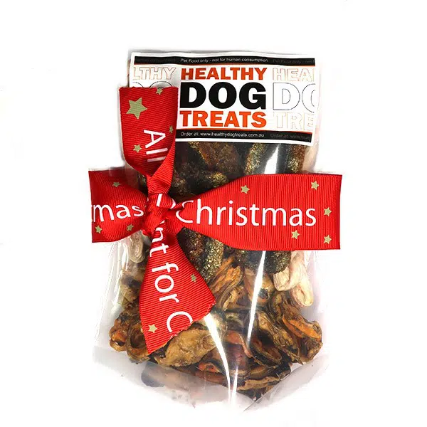 gourmet Christmas fish pack for dogs are good for bones and muscles