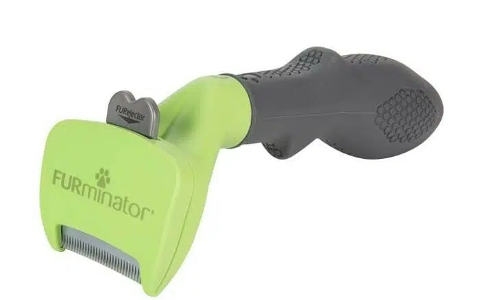 deshedding brushes make great Christmas gifts for cats and dogs
