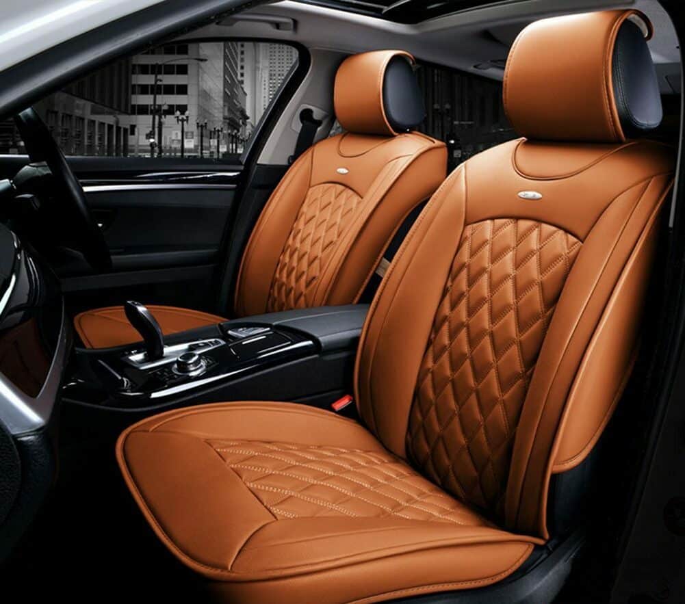 leather seats can be cool car accessories