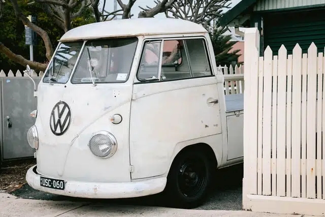 Volkswagen van - a fairly reliable car brand