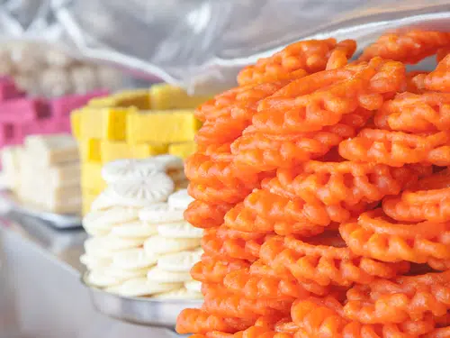 sweetmeats for the Festival of Light. 