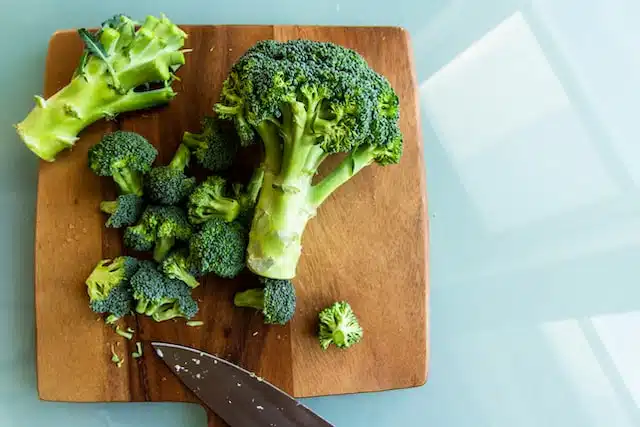 Broccoli in Christmas dog food recipes is a great healthy ingredient.