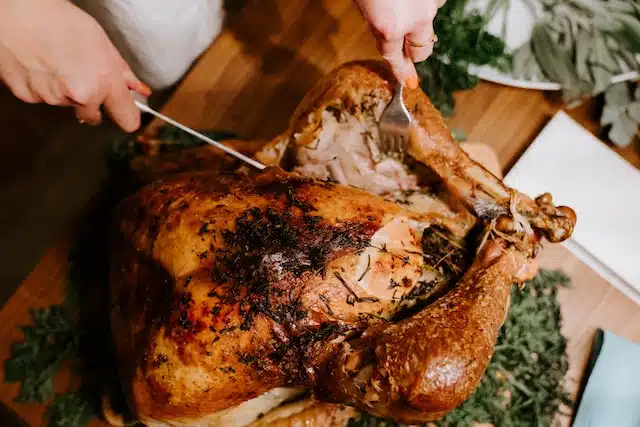 turkey bones are a common Christmas danger to dogs and cats