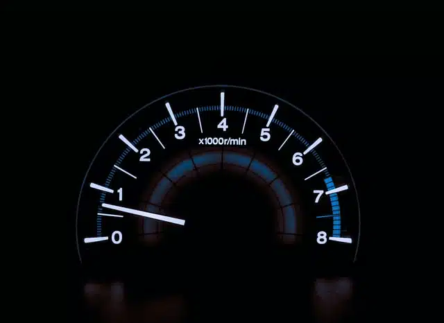 flickering dashboard lights.