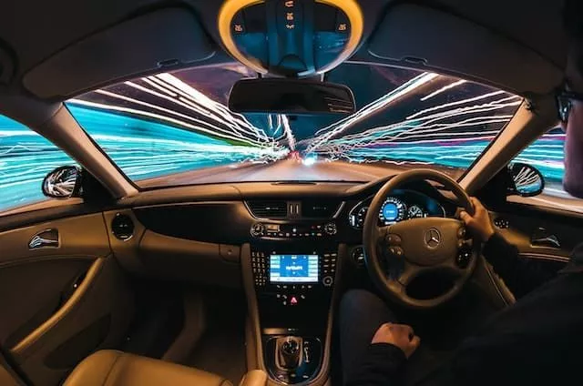 From inside the car, the iconic Mercedes logo gleams on the steering wheel as light trails dance dynamically through the windows, hinting at speed. As electric cars become more popular worldwide, in places like Australia by 2025, one wonders about their charging costs.