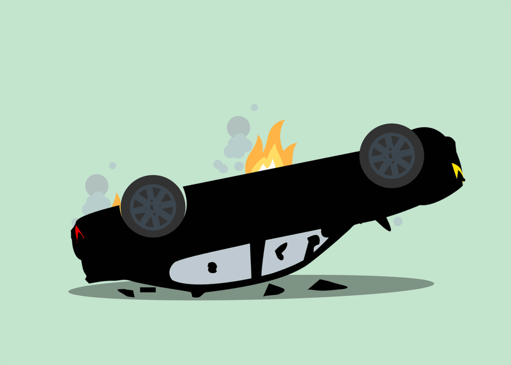 Leaving the scene after an accident you're involved in is a criminal offence in Australia.