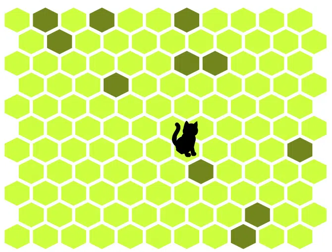 Trap the Cat is a free puzzle game.